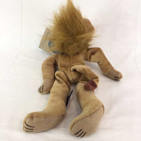 NWT Boyds Bears Lance Plush Lion Stuffed Animal Retired Squishy Full Of  Beads - Picture 4 of 9